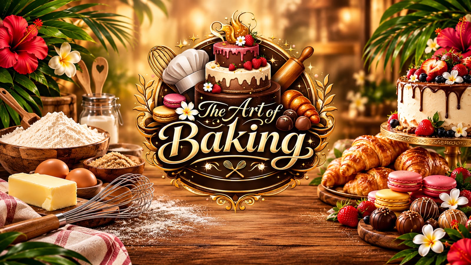 The Art of Baking — taarten en patisserie
